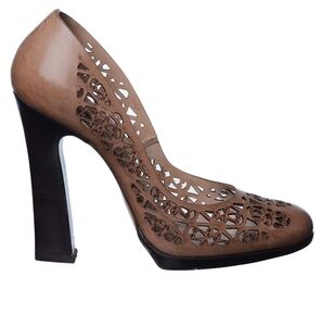 Fabi leather heels size 7